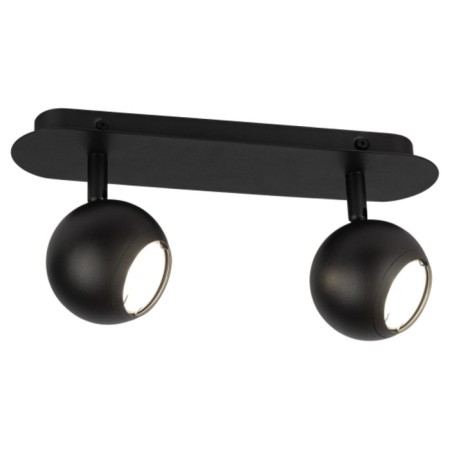 Lamp wall-flowing spot OL36-2 BK MR16 GU10 IP20, black color
