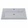 Sink uperwood Classic Quartz 80 cm, quartz, white matte, jasmine