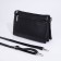 Bag Cross-Bodi with a zipper, black color
