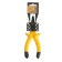 Long -folded dielectric tundra, insulating handles made of rubber up to 1000 V, 160 mm