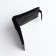 Men's purse on a magnet, a department for cards, coins, black color