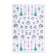 Nail stickers 9.5*6.5cm New Year CKK-22 Vygotokv COMP