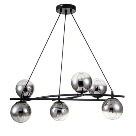 Suspension lamp 6x40W E14, size 68x33x104 cm-1