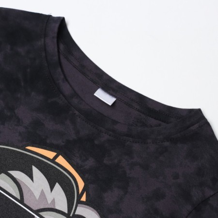 T -shirt with DL. hands. Children's KAFTAN "Trendy" R.34 (122-128), Gray Tai-Dai-5