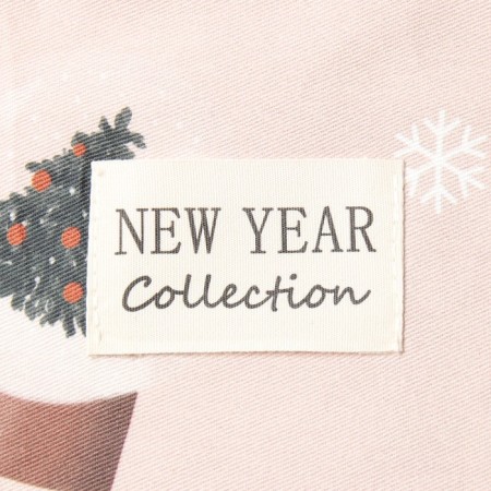 Apron Ethel "New Year's Jewelry" 60x70 cm, 100% HL, sarzha 190 g/m2-1