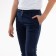 Sports pants for ISEE boys, height 128-134 cm, dark blue color