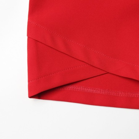 Women's skirt Minaku: Casual Collection Red color, rr 48-8