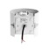 Fronts' lamp "Semesfer", FSD-075, 2 W, 3000K, 1 Ray, IP65, 220 V, plastic, white