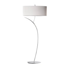 Торшер Mantra Eve, E27, 2х20Вт, 670х300х1700 мм, цвет хром