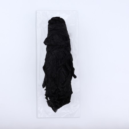Bloss ribbon with a stitch, 10 mm × 50 m, black color-3