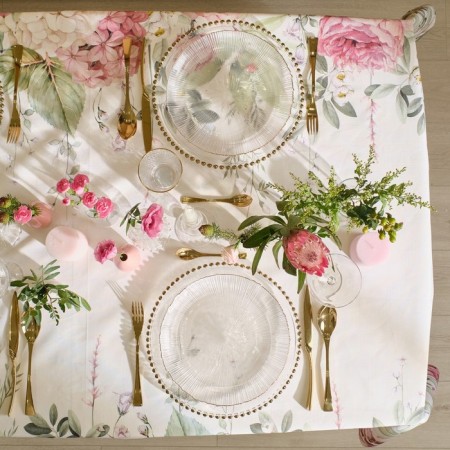 Tenderness Ethel tablecloth 149x180 cm, 100% HL, reps 210 g/m2-7
