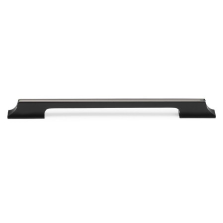 Cappio bracket handle, aluminum, m/o 224 mm, black color with gray insert-4