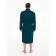 Male dressing gown, shalka+kant, size 48, emerald color, waffle