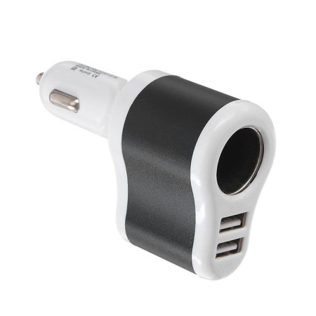 Torso cigarette lighter, USB 1 A / 2.1 A, 60 W, 12/24 V, MIX
