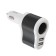 Torso cigarette lighter, USB 1 A / 2.1 A, 60 W, 12/24 V, MIX
