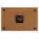 Carty clock is wall, interior "lemon aroma", silent, 30 x 20 cm