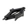 The jack of screw rhombic tundra, lifting/picking 310/90 mm, 1 t