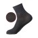Set of male socks, size size 25, 6 pairs, dark gray color