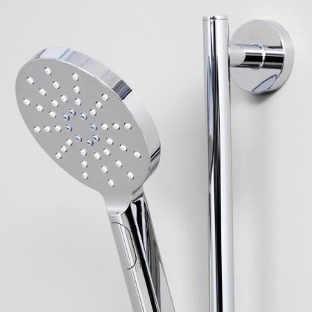 Shower set of Wasserkraft A144, watering can 3 modes, stand, hose, chrome-3