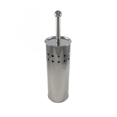 A brush-brush with a stand of LEO, for the toilet, silver