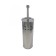 A brush-brush with a stand of LEO, for the toilet, silver