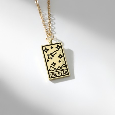 Piece "Tarot" star, color gold, 50 cm-2