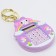 Puzzle-labyrinth "Bunny" with a calculator, on a keychain, color mix