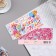 Money envelope "Congratulations!" pink background, 17x8 cm