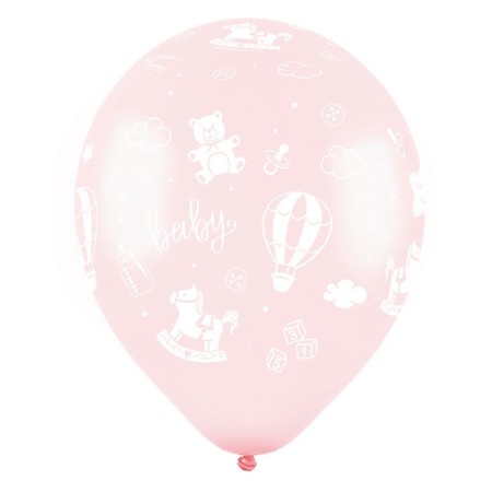 Latex ball 12 "Newborn" pastel, set of 50 pcs., Mix-2