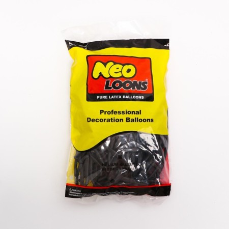 Ball for Twisting latex 150 ", Makarun, set 10 pcs., Chocolate color-1