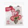 Bouquet of balls "Flower", foil, latex, set of 6 pcs.