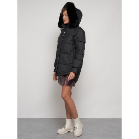 Winter jacket, size 54, black color-7