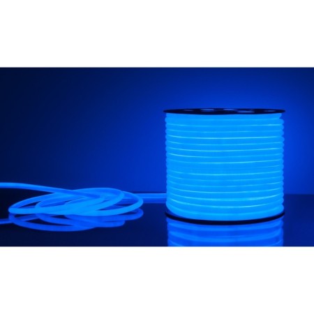 Flexible Neon Elektrostandard, IP67, 2835, 144 LED/m, 220V, round, glow of blue-3