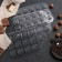 A set of chocolate and sweets forms “Russian alphabet”, 3 pcs, the color is transparent