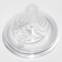 A nipple for a bottle, +0Mes., Slow flow, wide throat 60mm.
