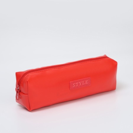 Style cosmetic bag, 20*4.5*5.2, lightning department, red