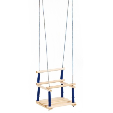 Swing, wooden, wood, seat 33 × 22cm, mix-9