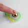 Silicone strip “dinosaur”, luminous, 5.5 × 4 cm, green color