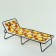 Baby "Baby" cot with adjustable headrest, 145x65x23cm