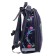 School backpack 38 x 30 x 16 cm, ergonomic back, stavia "owl", gray