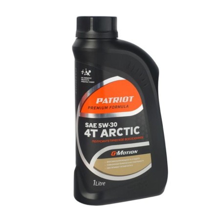 Semi -synthetic oil Patriot G -Motion 5W30 4T Arctic, 1l, winter -35 ° C