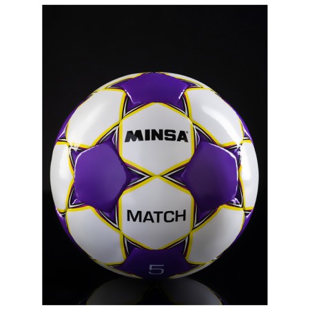 Ball football minsa match, tpu, manual stitching, 32 panels, p. 5-4