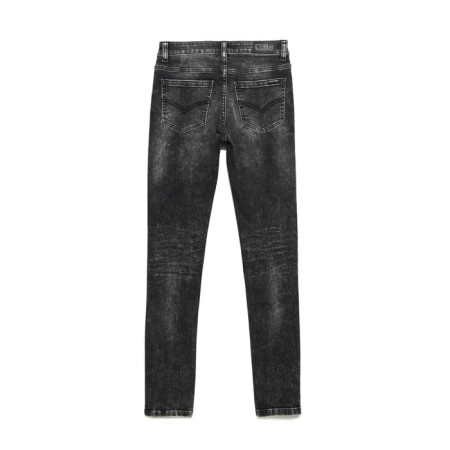 Women's jeans modeling Conte Elegant Skinny, size XL, color Washed Black-4