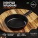 Pan -casting cast iron magma, d = 14.5 cm, h = 3 cm, cast -iron handle