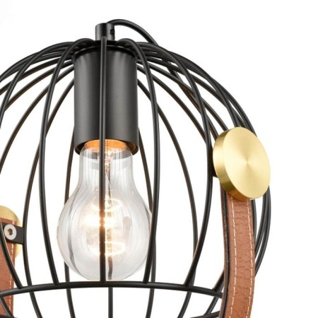 Pasquale table lamp, 1x60W E27, black color, gold-2