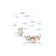 Set of covers PP 12 pcs, 212 x 347 mm, 80 μm, Erichkrause "Cupids", for notebooks and diaries, mix