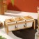 Set of storage cans on the stand "Happiness", 3 pcs, 250 ml