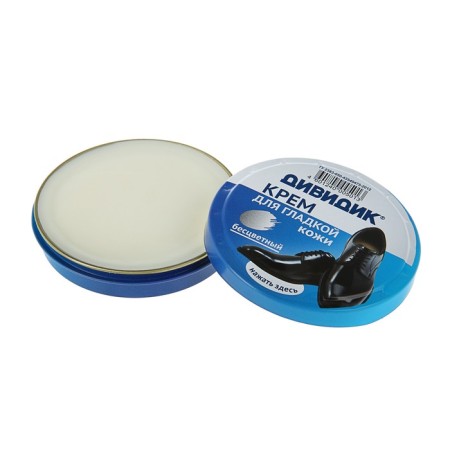 Shoe cream divisions, for smooth skin, colorless, 50 ml