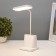 A tabletop lamp with a stand for the phone and pens, 2 compartments, 5W Led USB 2700-6500K