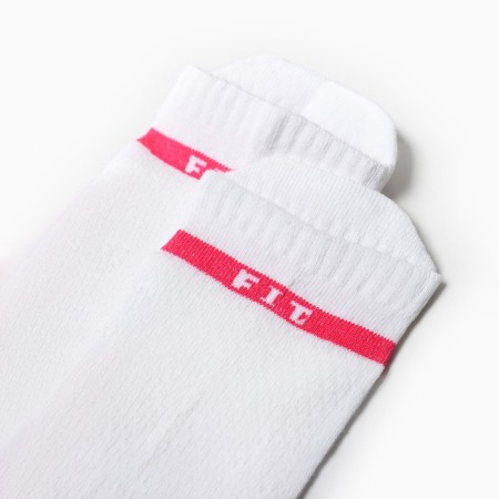 Women's socks, white color, size 23-25-1